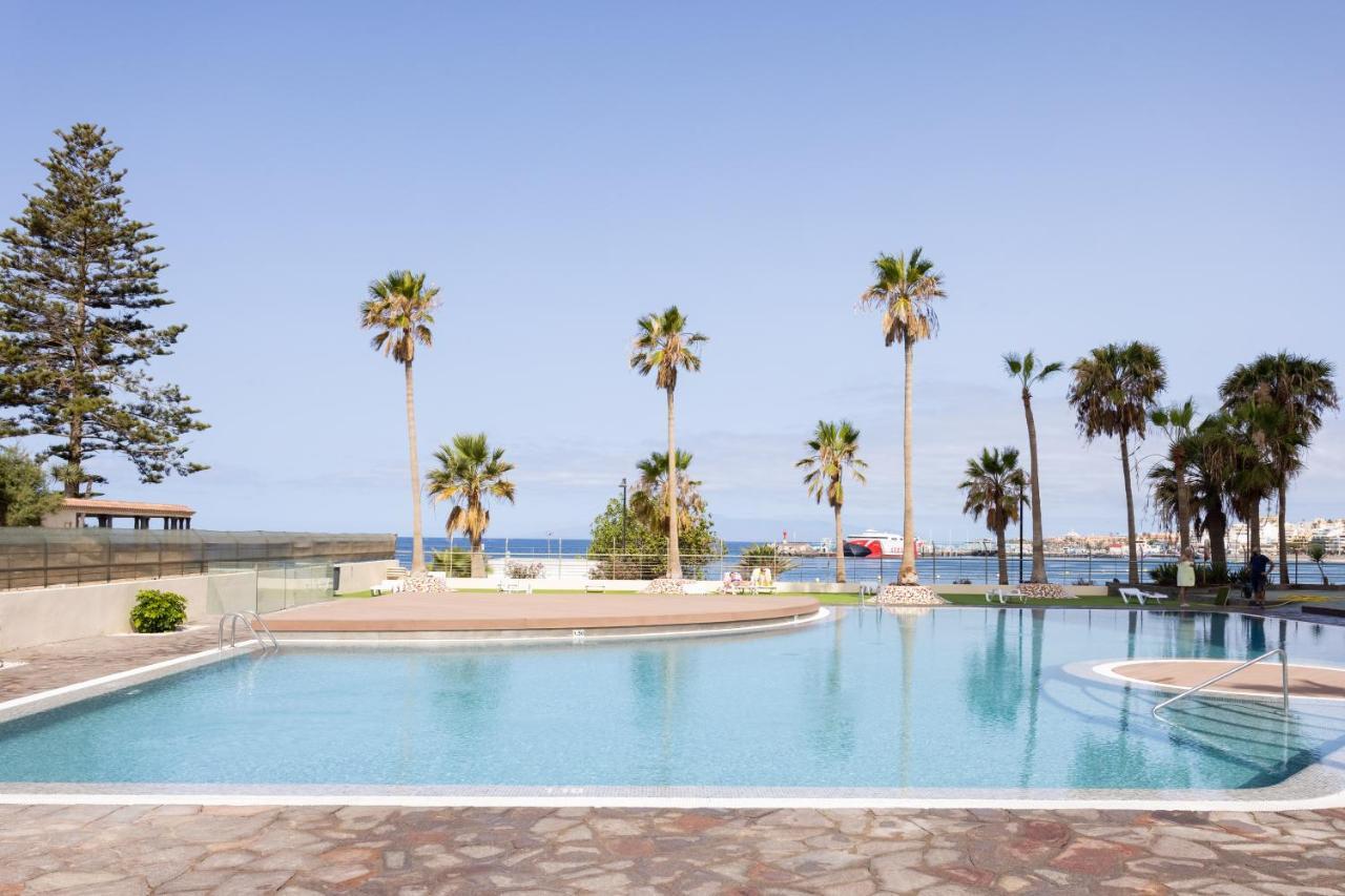 Cozy 1St Sea Line Apartment In The Quiet Area Los Cristianos  Dış mekan fotoğraf