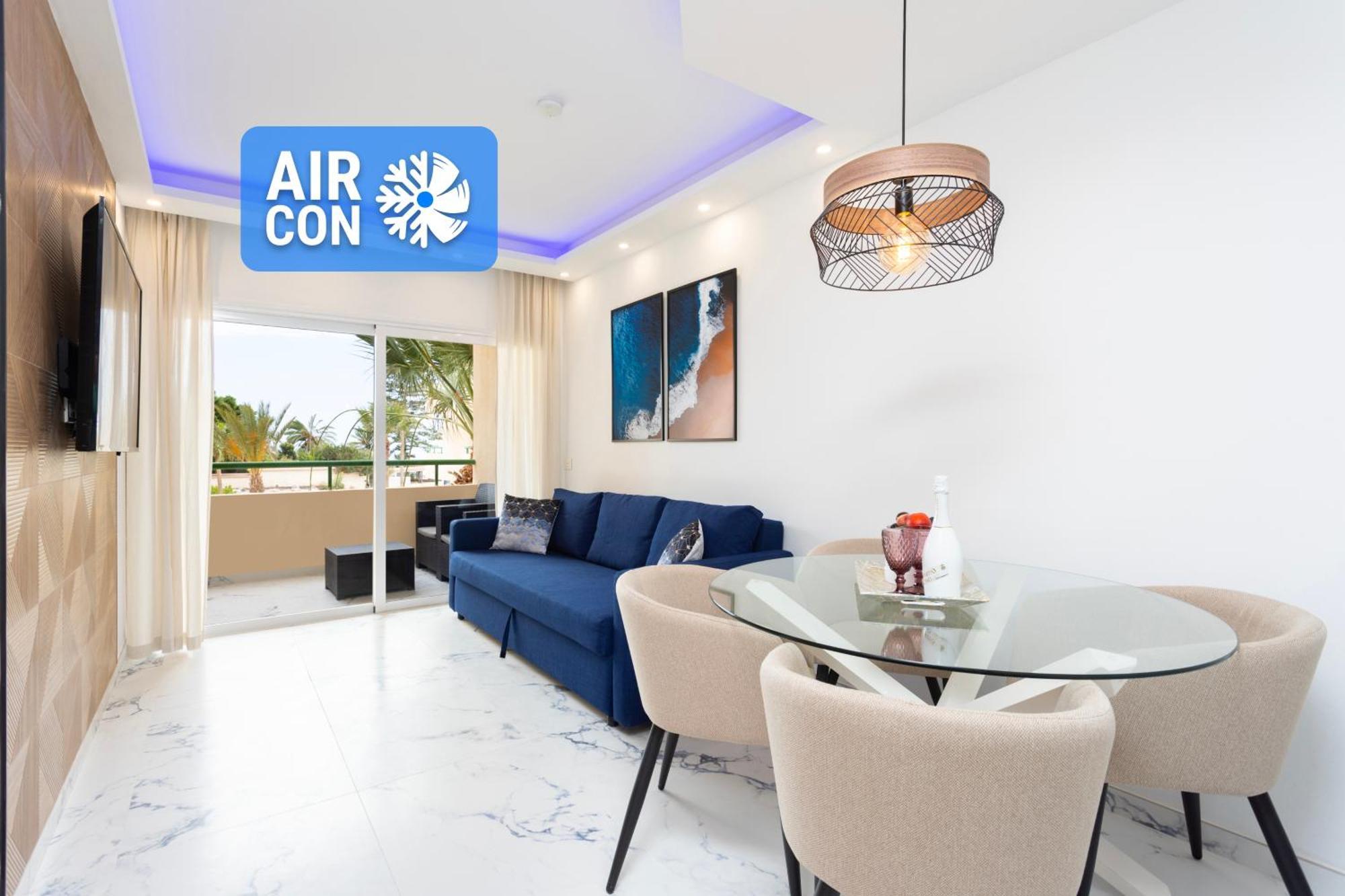 Cozy 1St Sea Line Apartment In The Quiet Area Los Cristianos  Dış mekan fotoğraf